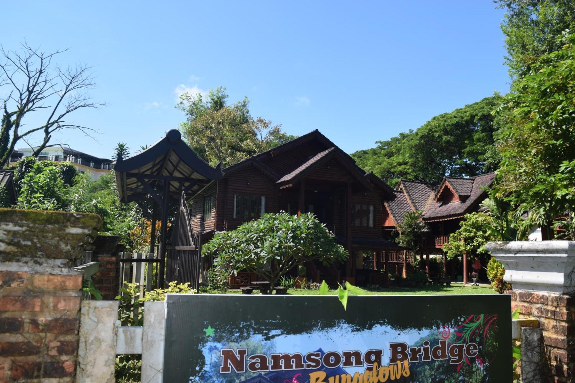Namsong Bridge Bungalows Vang Vieng Exterior foto